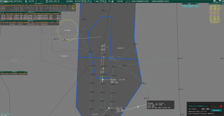 Clip from vACC Ukraine 16th anniversary